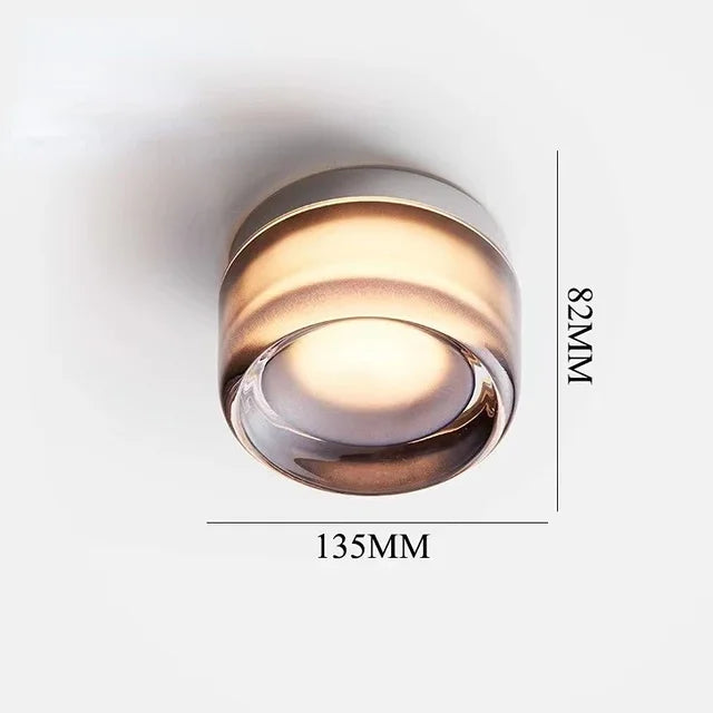 GleamCircle | Moderne Minimalistisk Væglampe
