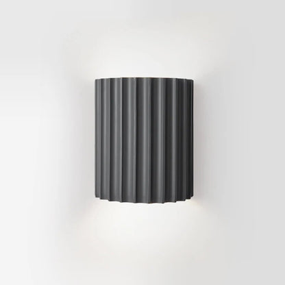 GleamEdge | Moderne LED væglampe med kunstnerisk harpiksdesign