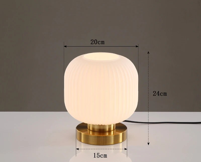 GleamGlass | Elegant Glaslampe
