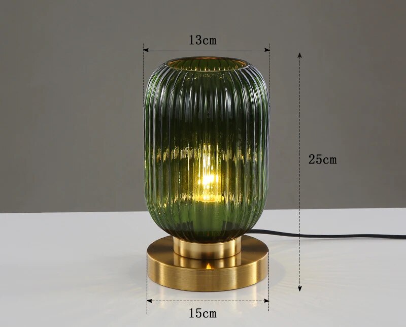 GleamGlass | Elegant Glaslampe