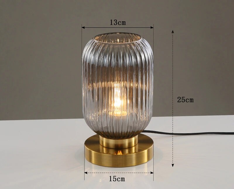 GleamGlass | Elegant Glaslampe