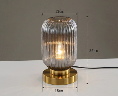 GleamGlass | Elegant Glaslampe