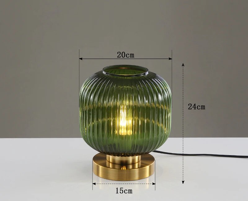 GleamGlass | Elegant Glaslampe