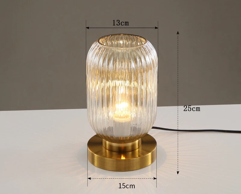 GleamGlass | Elegant Glaslampe
