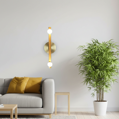 GleamLine | Moderne Guld Væglampe