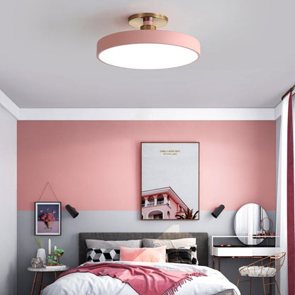 GleamLuxe | Moderne Rund Loftlampe