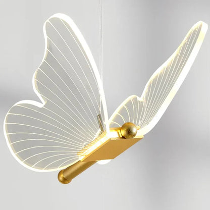 GleamWing | Elegant loftlampe design med varm LED-belysning