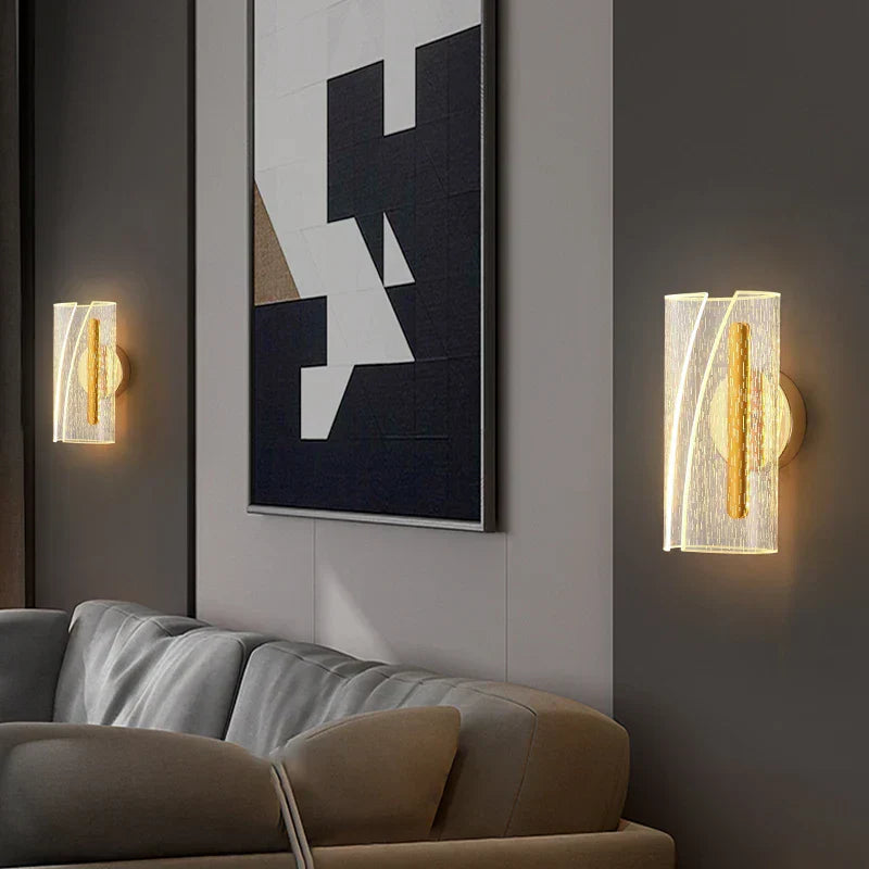 GlimmerNet | Stilfuld LED-Væglampe
