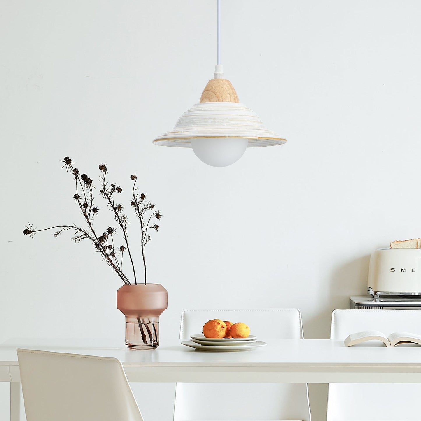 GlobeHalo | Rustik Kurve Loftlampe