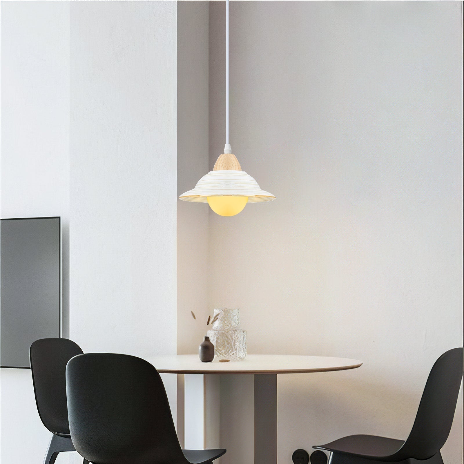 GlobeHalo | Rustik Kurve Loftlampe