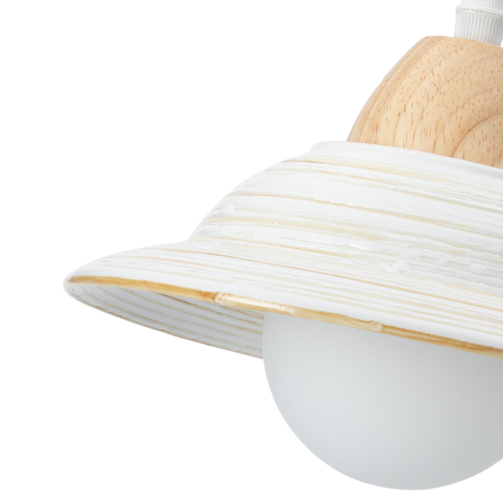 GlobeHalo | Rustik Kurve Loftlampe
