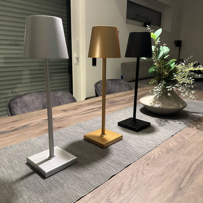 GlowBliss | Minimalistisk Trådløs Bordlampe