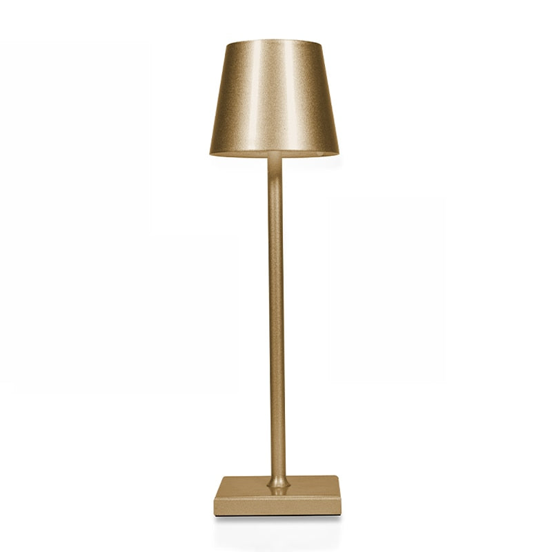 GlowBliss | Minimalistisk Trådløs Bordlampe