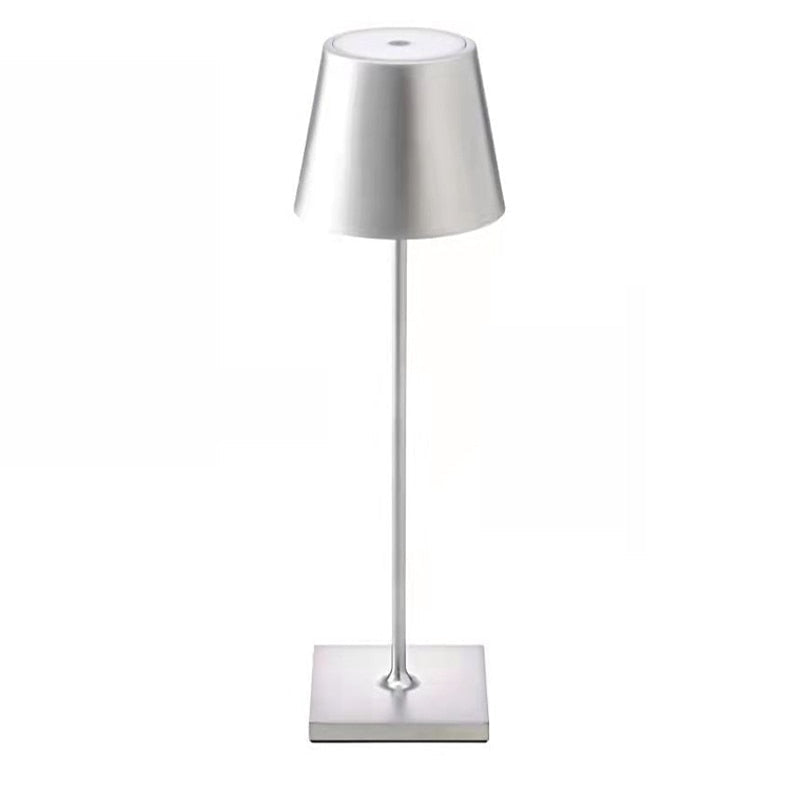 GlowBliss | Minimalistisk Trådløs Bordlampe