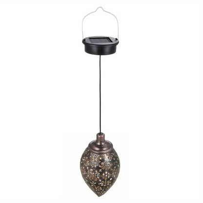 GlowBloom | Vintage & Elegant Hængende Have lampe