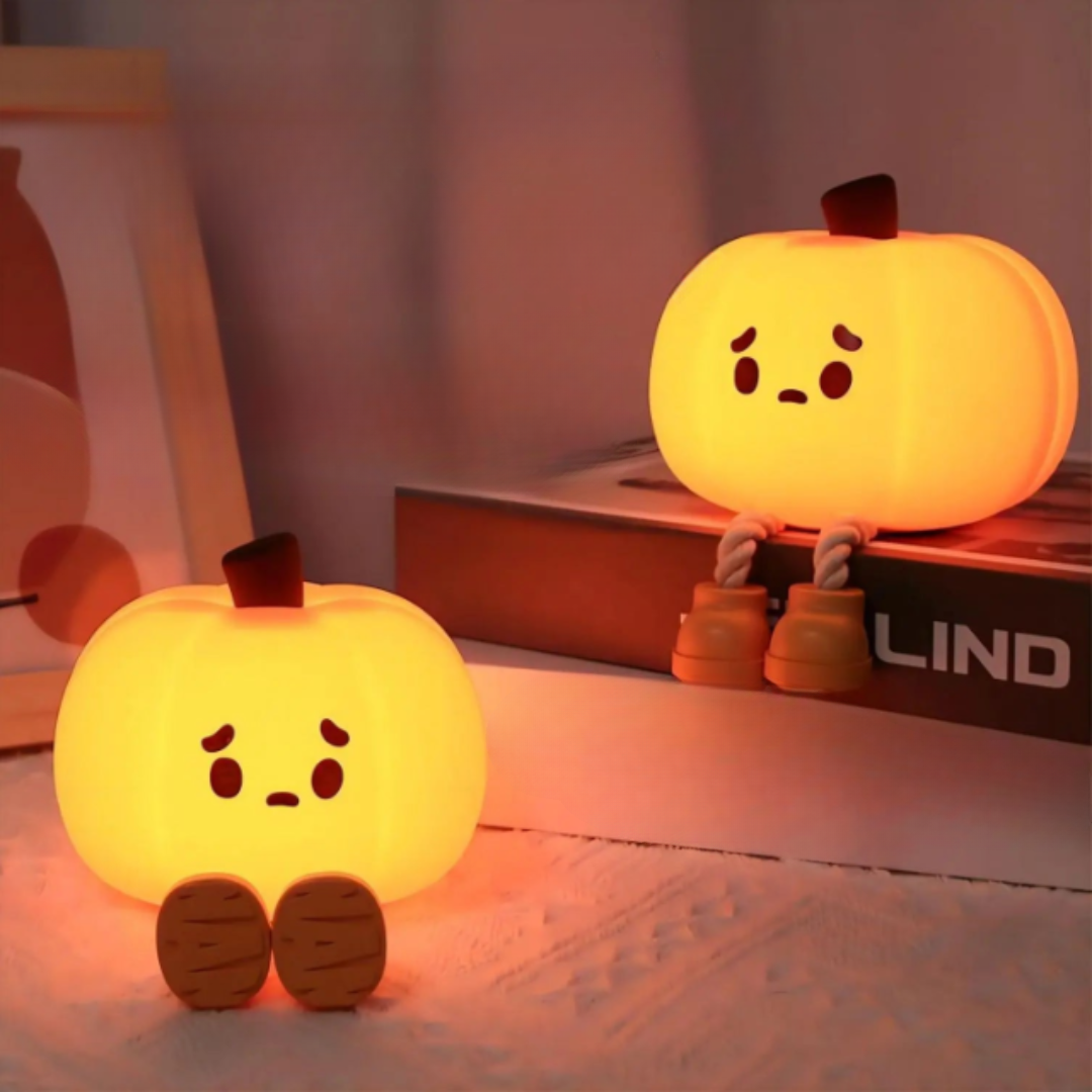 GlowBuddy | Sødt LED Natlys med Justerbar Lysstyrke