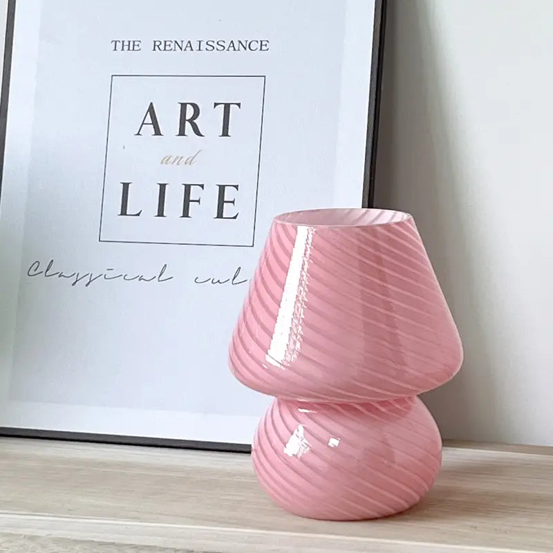 GlowCap™ | Kreativ & Vintage Murano Svampelampe1