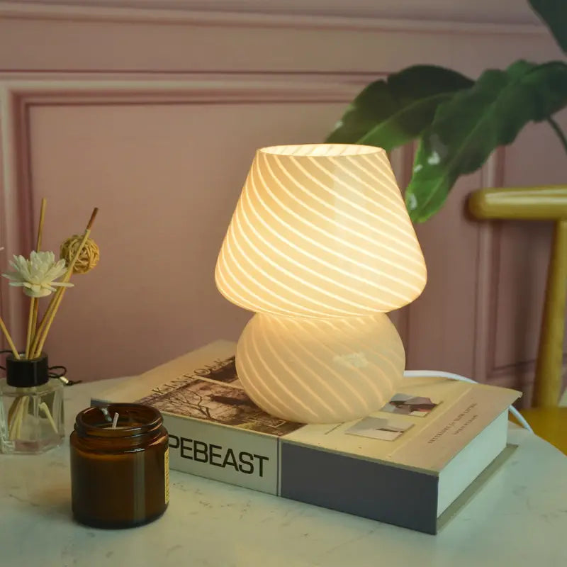 GlowCap™ | Kreativ & Vintage Murano Svampelampe2