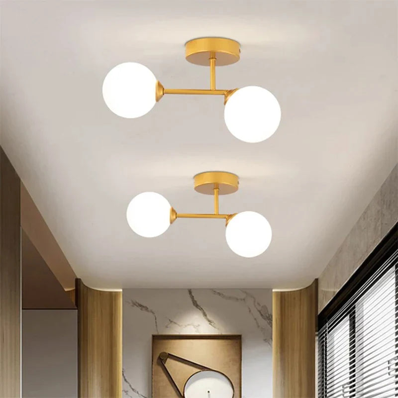 GlowCrest | Moderne Elegance Loftslampe