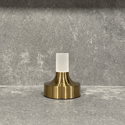 GlowForge | Elegant Messing Bordlampe