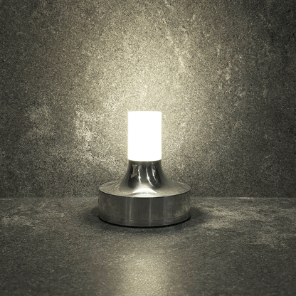 GlowForge | Elegant Messing Bordlampe