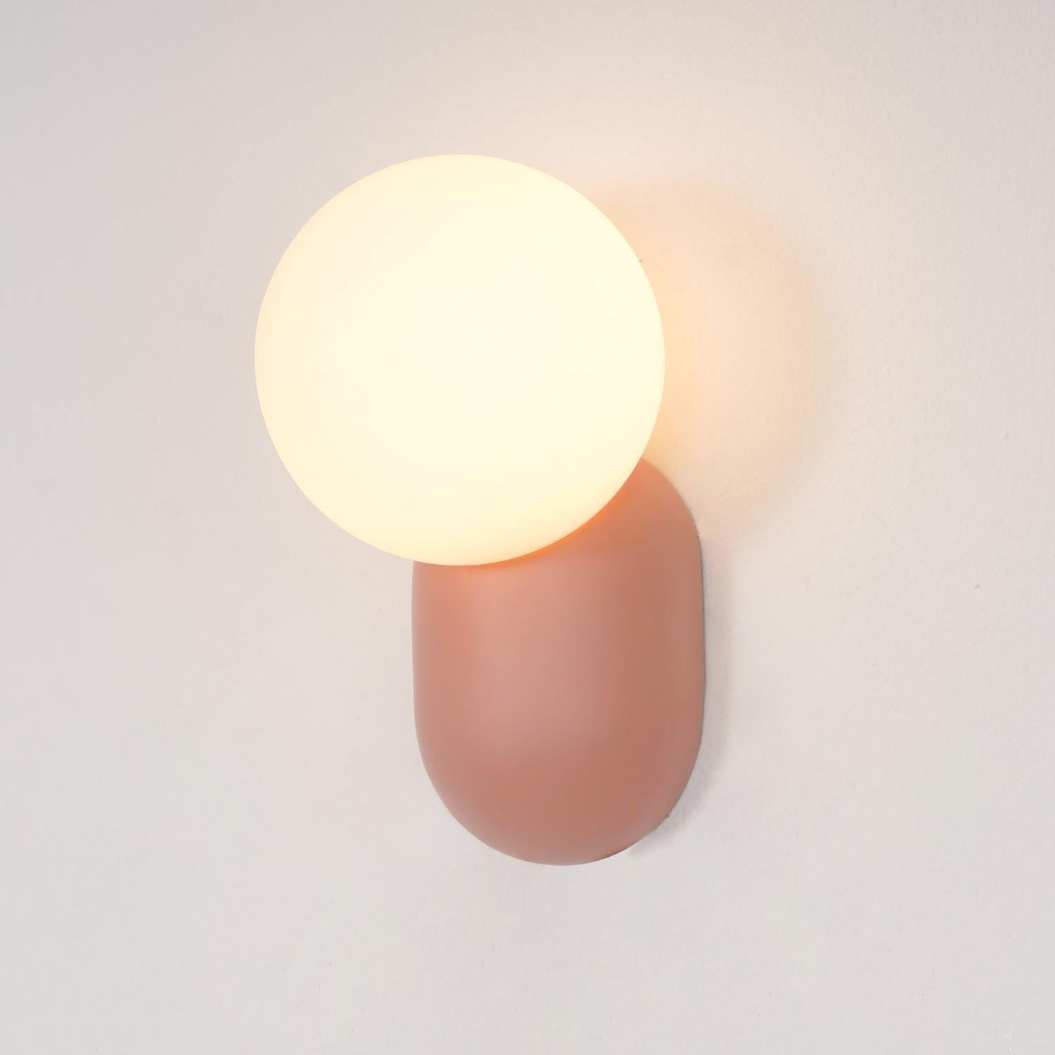 GlowGlass | Resin LED Væglampe