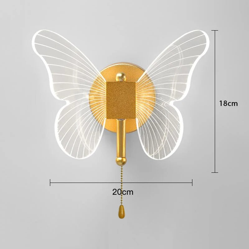 GlowGleam™ | Moderne og Elegant Sommerfugle-Pendel