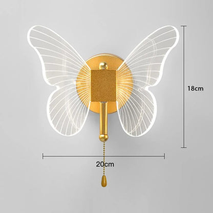 GlowGleam™ | Moderne og Elegant Sommerfugle-Pendel
