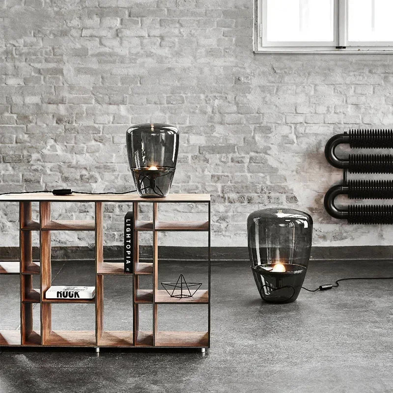 GlowScandi | Luksuriøs Minimalistisk LED Bordlampe