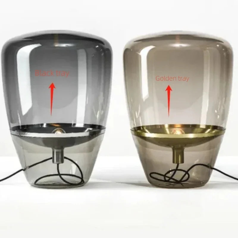 GlowScandi | Luksuriøs Minimalistisk LED Bordlampe