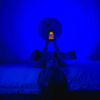 GoldenGleam | LED projektionslampe med solnedgangseffekt og fjernbetjening