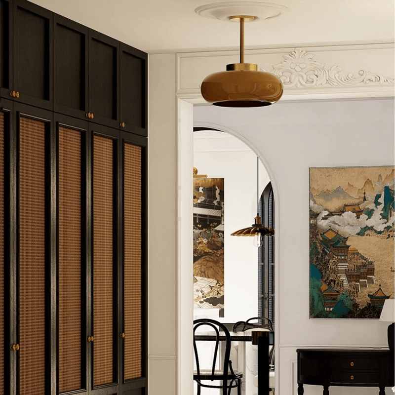 GoldenHue | Varmt Stemningsfuldt Loftlampe