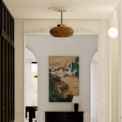 GoldenHue | Varmt Stemningsfuldt Loftlampe