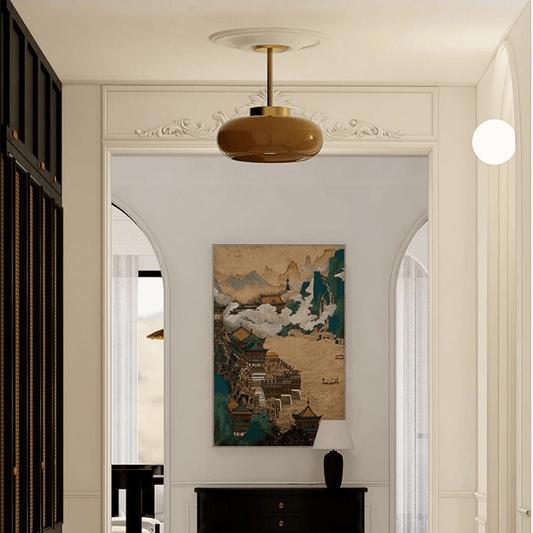 GoldenHue | Varmt Stemningsfuldt Loftlampe