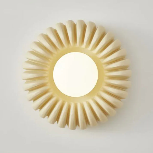 GoldenRay | Strålende Rund Lampe