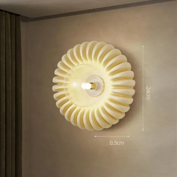 GoldenRay | Strålende Rund Lampe