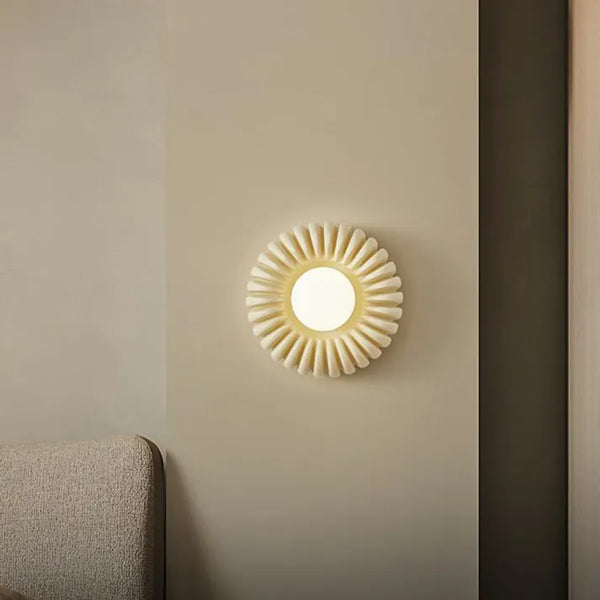 GoldenRay | Strålende Rund Lampe