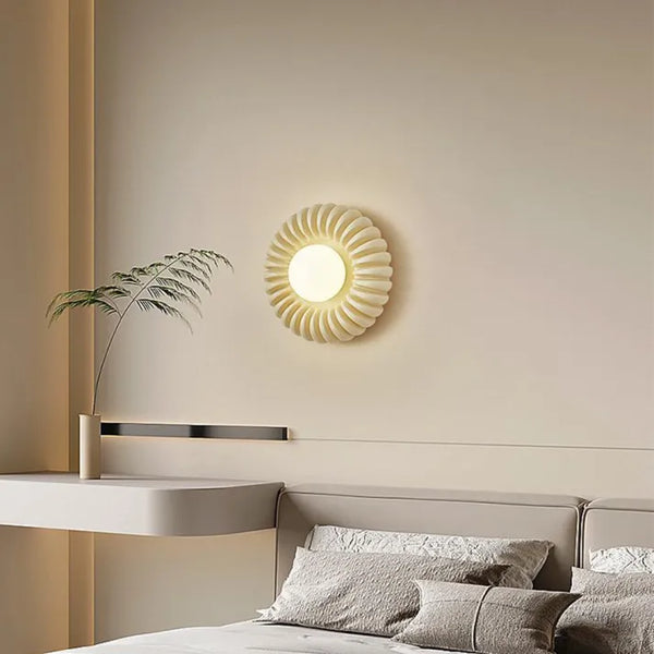 GoldenRay | Strålende Rund Lampe