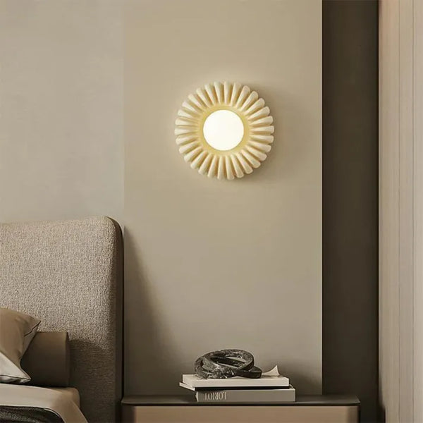 GoldenRay | Strålende Rund Lampe