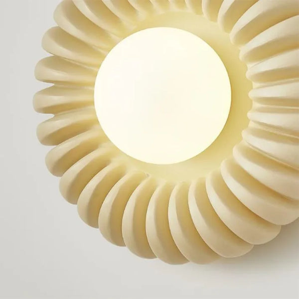 GoldenRay | Strålende Rund Lampe