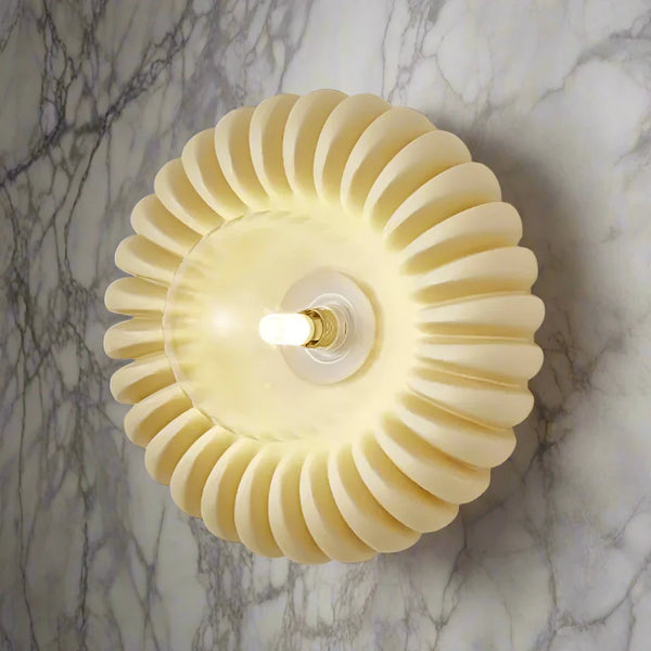 GoldenRay | Strålende Rund Lampe
