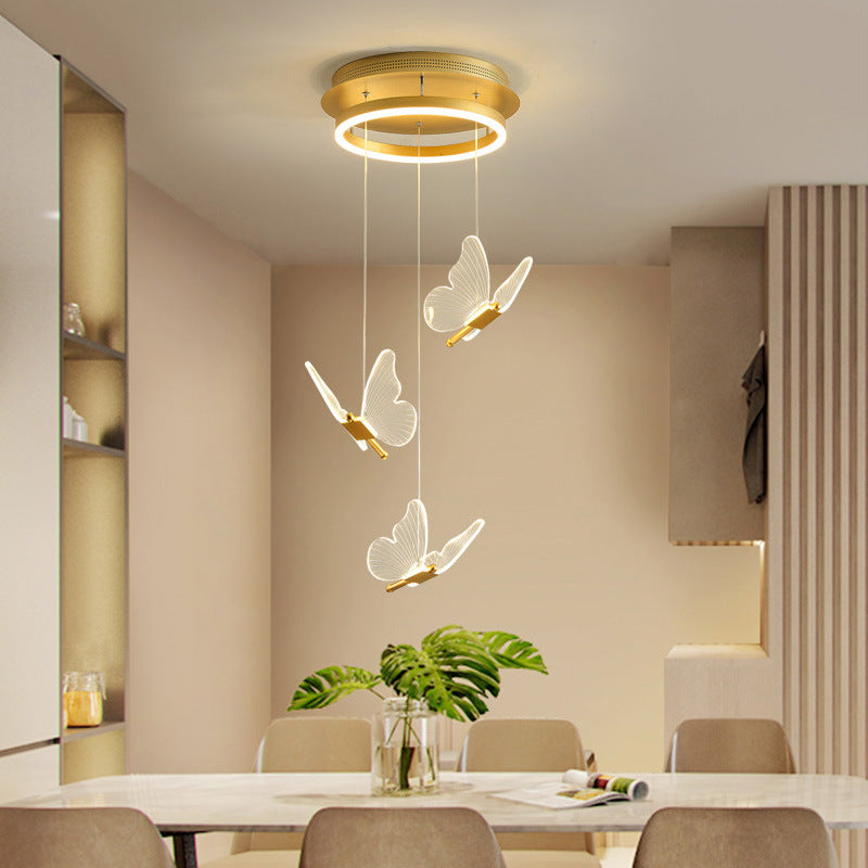 GoldenTwist | Elegant Spiralformet LED Hængelampe