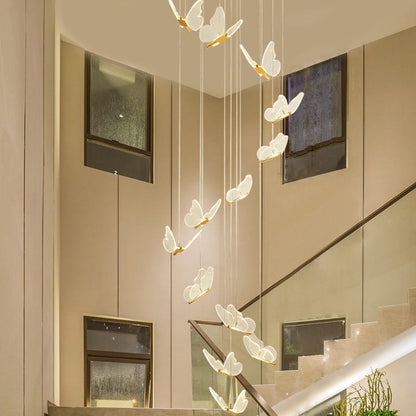 GoldenTwist | Elegant Spiralformet LED Hængelampe