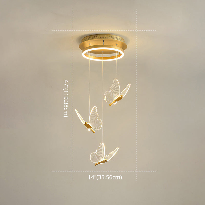 GoldenTwist | Elegant Spiralformet LED Hængelampe