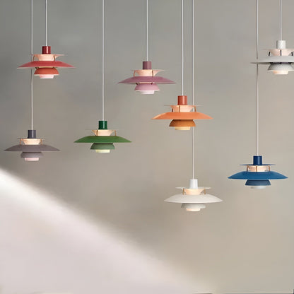 GreenBeam | Moderne hængelampe i farverigt design med LED-lys