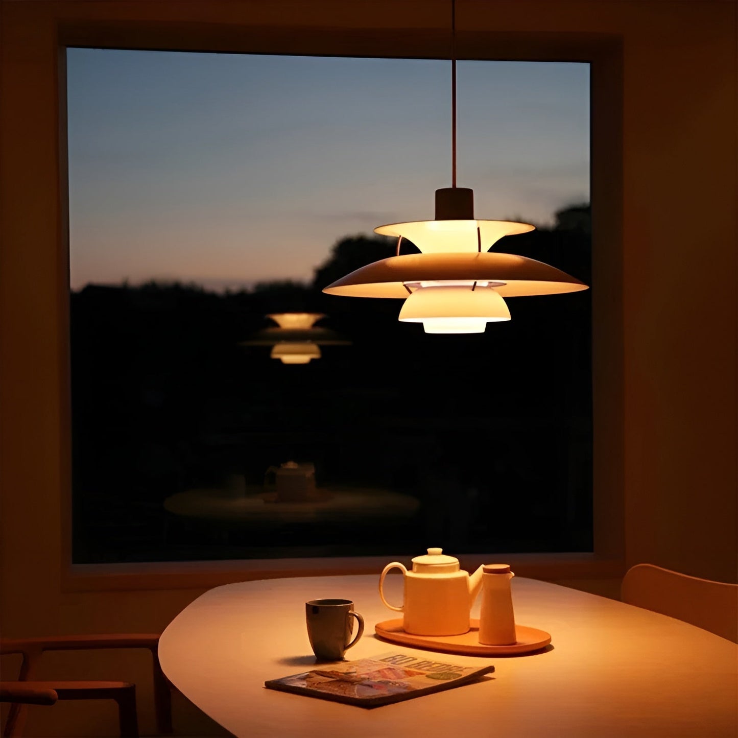GreenBeam | Moderne hængelampe i farverigt design med LED-lys