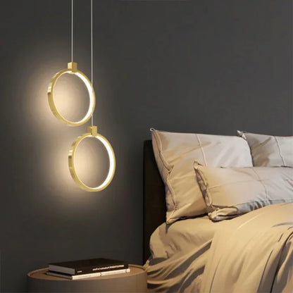 HaloRing | Elegant Dobbelt Ring Hanglampe