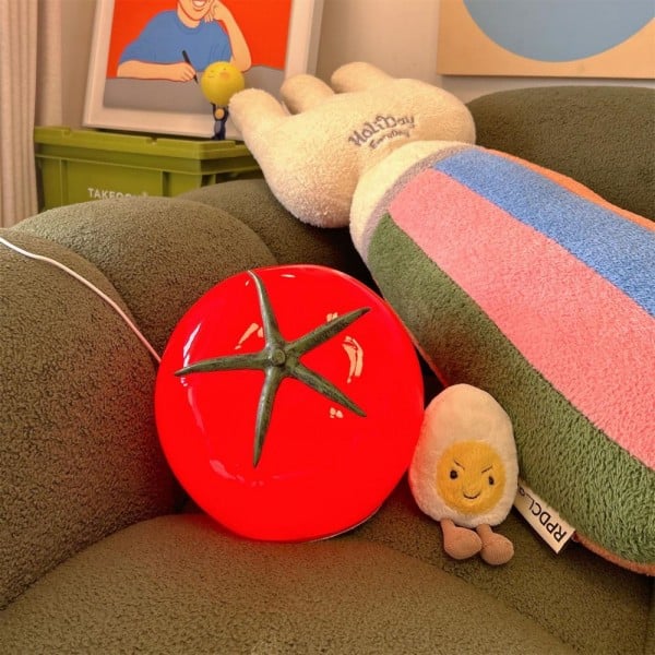 HarvestGlow | Legesyg Tomat Bordlampe