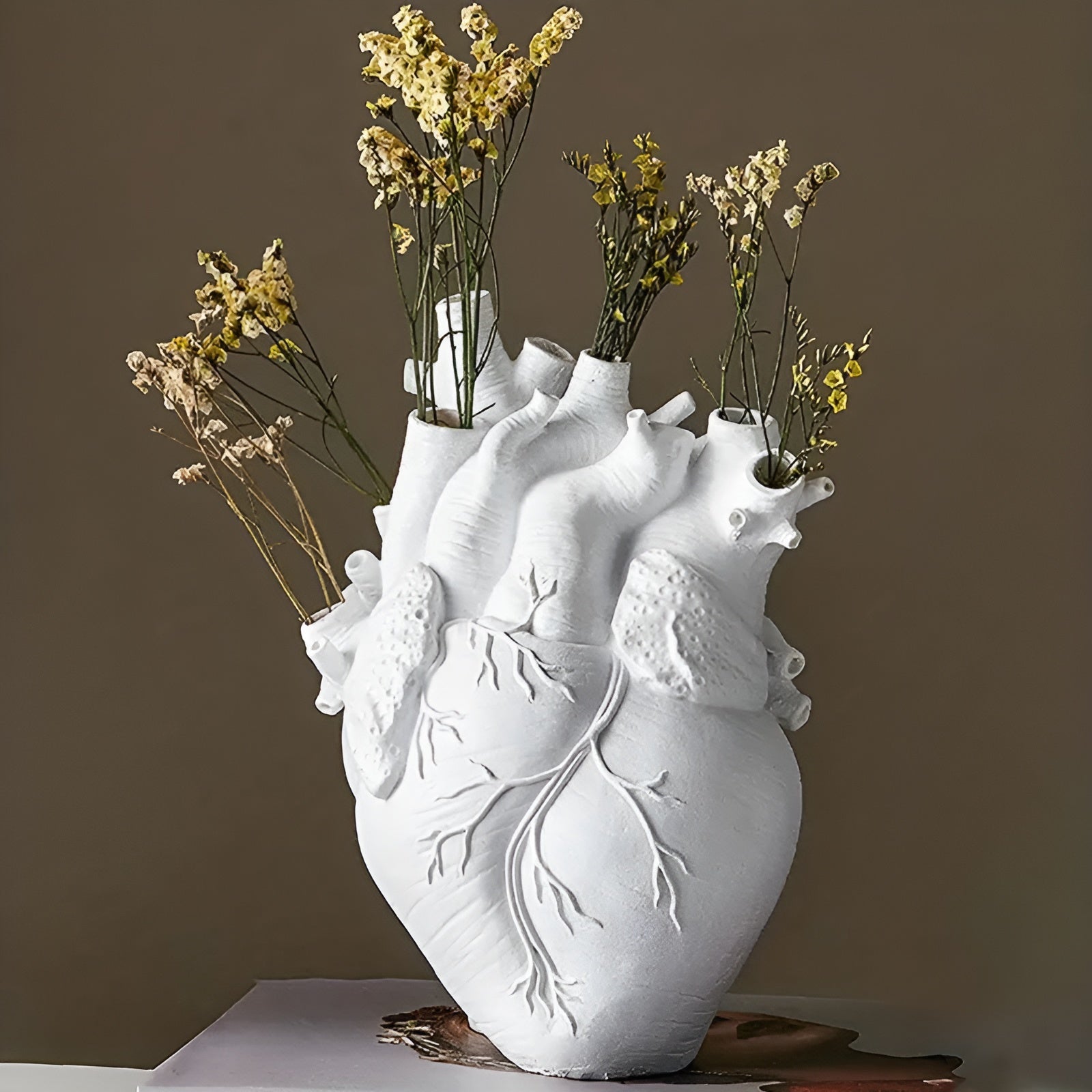 HeartBloom | Hjerteformet Bambus Vase – Bæredygtig Dekoration