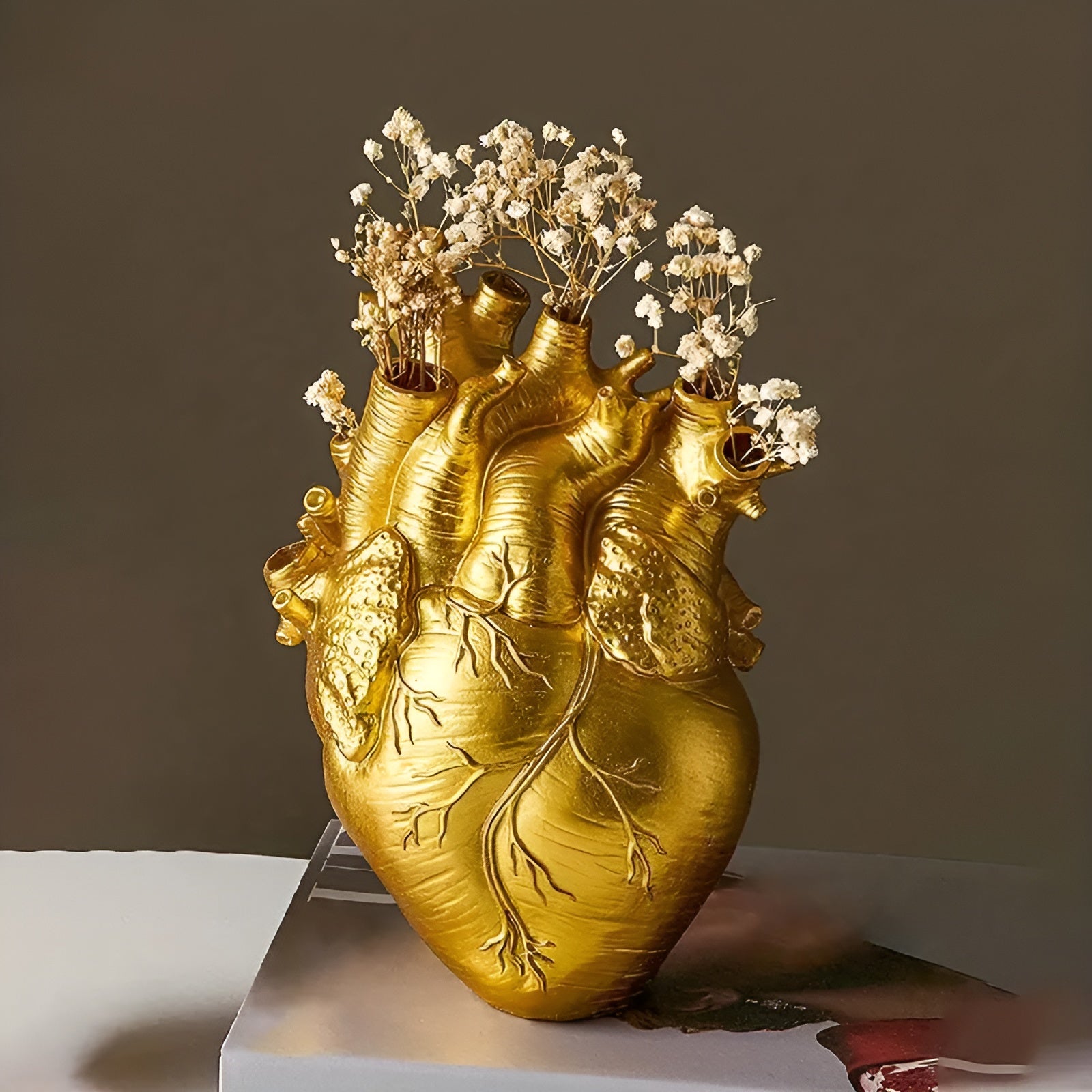 HeartBloom | Hjerteformet Bambus Vase – Bæredygtig Dekoration